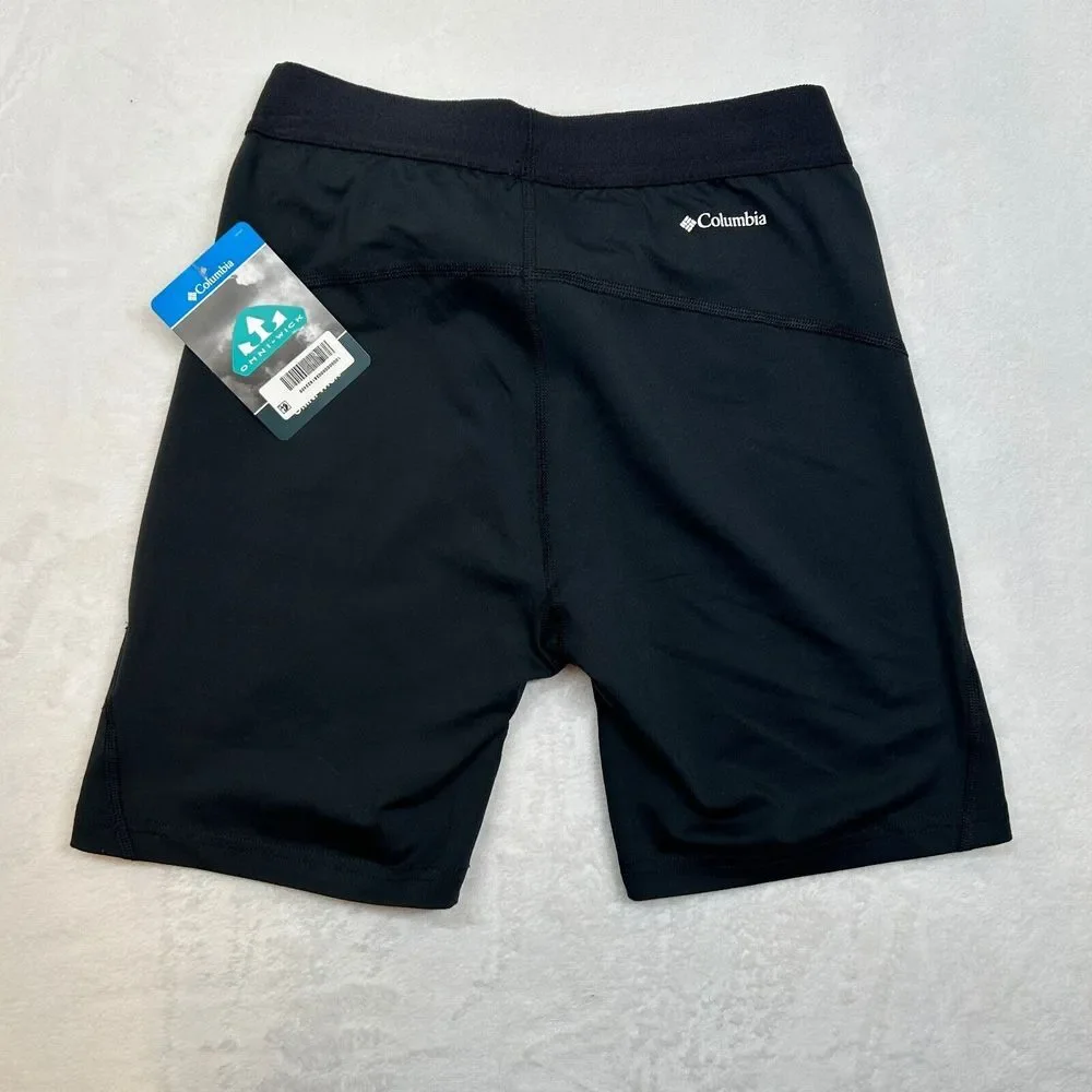 Columbia Hike Bike Shorts Womens XS X-Small‎ Black Inseam 6